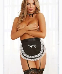 Dreamgirl French Maid Fantasy Lingerie Costume -Sexy Halloween Costumes Sales unnamed file 4364