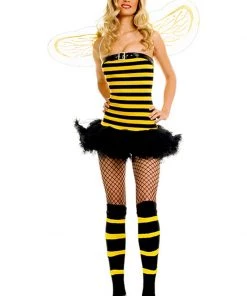 Music Legs Bumble Bee Babe Costume