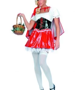 Music Legs Vinyl Red Riding Hood Costume -Sexy Halloween Costumes Sales unnamed file 4474