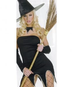 Music Legs Basic Witch Costume