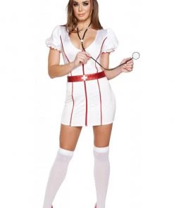 Roma Costume Caretaker Cutie Nurse Costume -Sexy Halloween Costumes Sales unnamed file 4754