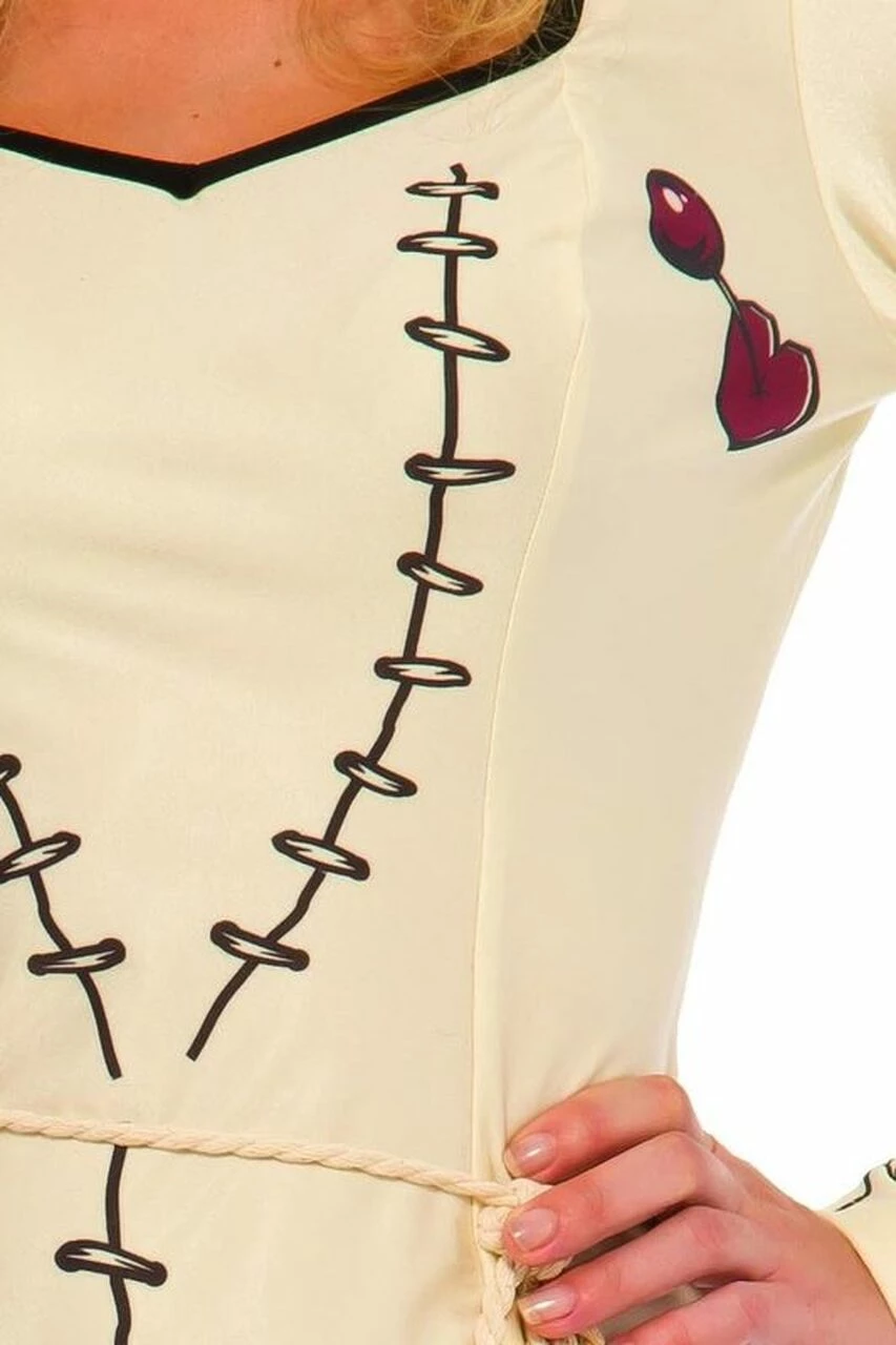 Rubie's Voodoo Doll Costume Dress 5 Rubie's Voodoo Doll Costume Dress - Image 3