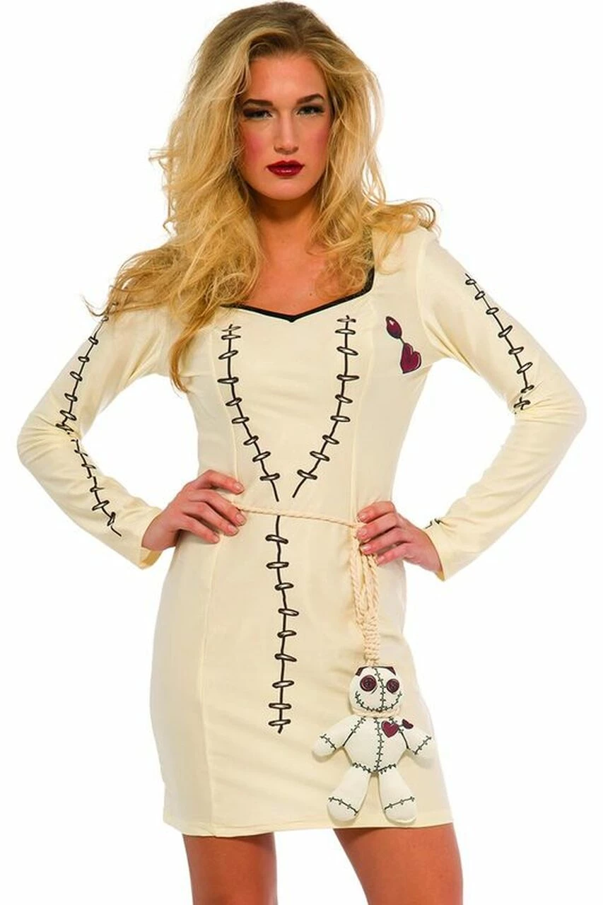 Rubie's Voodoo Doll Costume Dress 6 Rubie's Voodoo Doll Costume Dress - Image 4