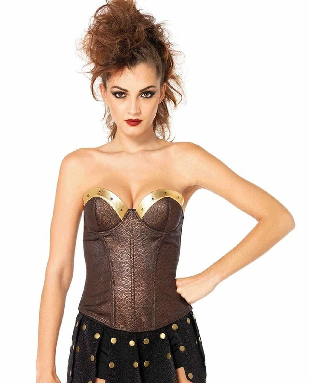 Leg Avenue Barbarian Bustier Costume Top 4 Leg Avenue Barbarian Bustier Costume Top - Image 2