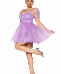 Leg Avenue Frosted Organza Princess Costume Dress -Sexy Halloween Costumes Sales unnamed file 50
