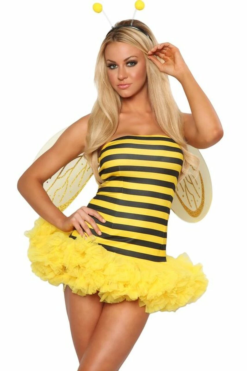 Leg Avenue Honey Bee Halloween Costume 3 Leg Avenue Honey Bee Halloween Costume