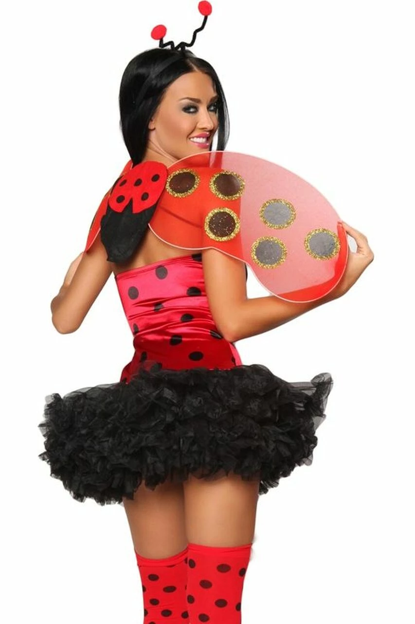 Leg Avenue Daisy Lady Bug Halloween Costume 4 Leg Avenue Daisy Lady Bug Halloween Costume - Image 2