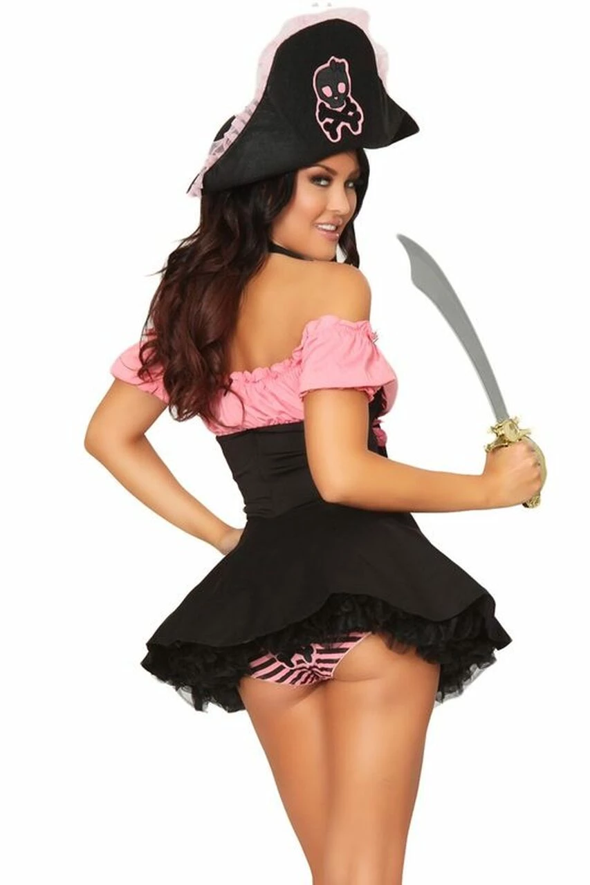 Leg Avenue Pirate Treasure Hunt Costume 5 Leg Avenue Pirate Treasure Hunt Costume - Image 3