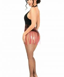 Daisy Corsets USA Pink Clear Fringe Skirt -Sexy Halloween Costumes Sales unnamed file 5289