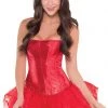 AMSCAN Red Satin Costume Corset -Sexy Halloween Costumes Sales unnamed file 5329