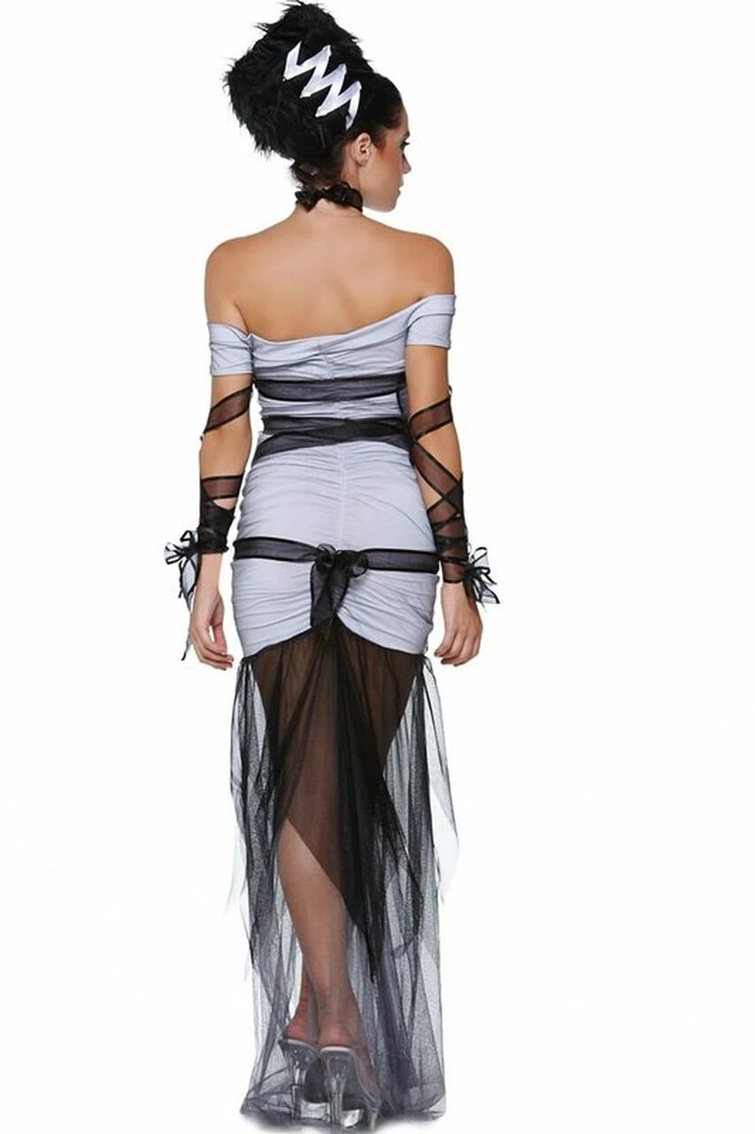 3WISHES Frankies Bride Costume 4 3WISHES Frankies Bride Costume - Image 2