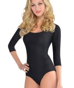 AMSCAN Basic Black Bodysuit