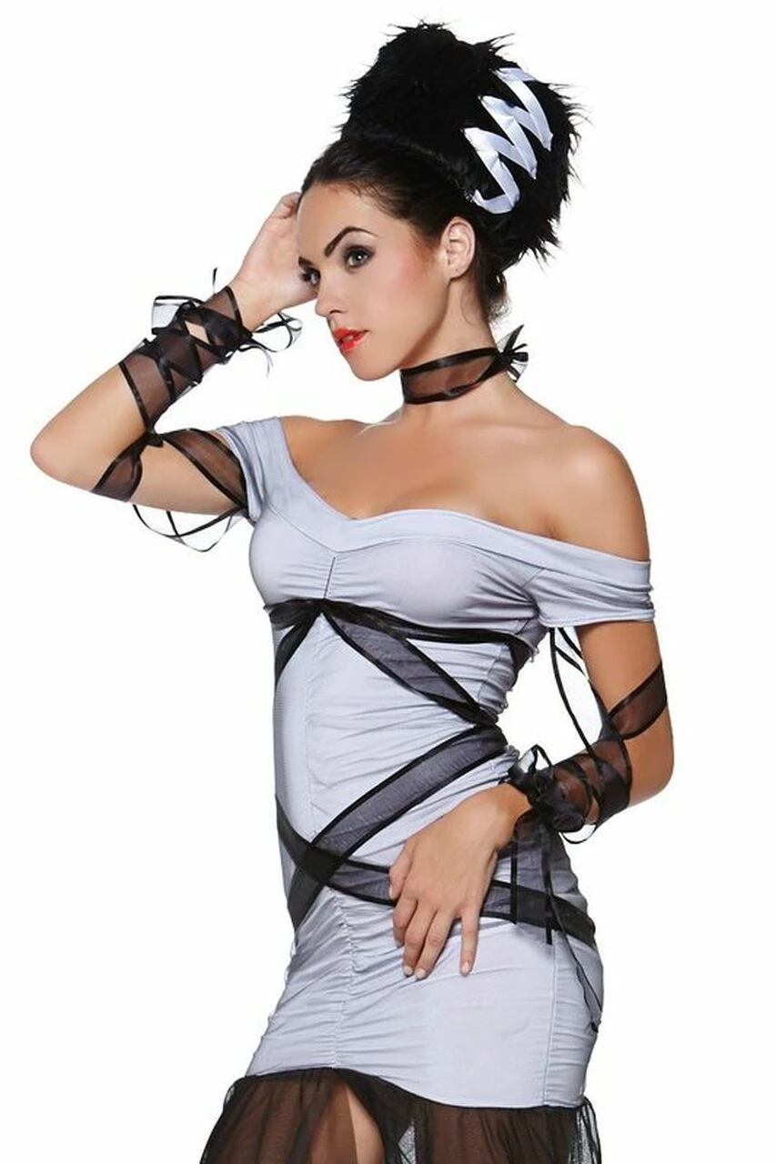 3WISHES Frankies Bride Costume 5 3WISHES Frankies Bride Costume - Image 3