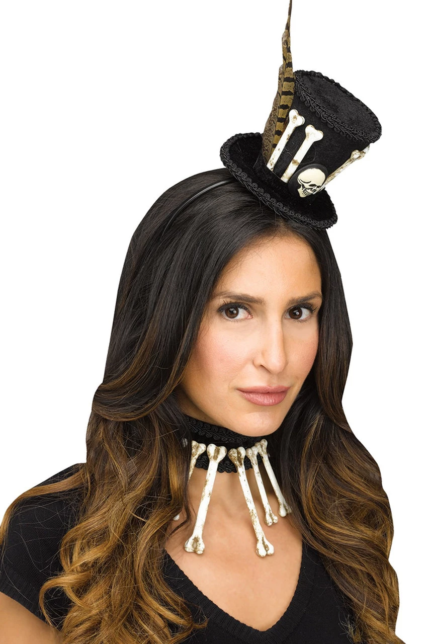 Fun World Voodoo Hat And Choker Costume Accessory 3 Fun World Voodoo Hat And Choker Costume Accessory