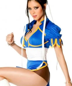 3WISHES Kung Fu Cutie Fighter Costume 10 3WISHES Kung Fu Cutie Fighter Costume -Sexy Halloween Costumes Sales unnamed file 5605