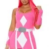 Forplay Pink Power Superhero Costume