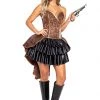 Roma Costume Sexy Four Piece Steampunk Costume -Sexy Halloween Costumes Sales unnamed file 6121