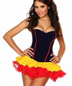 3WISHES Sexy White As Snow Costume