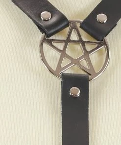 Funk Plus Double Pentagram Leather Harness 5 Funk Plus Double Pentagram Leather Harness -Sexy Halloween Costumes Sales unnamed file 6395