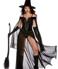 Dreamgirl Glam Witch Costume 11 Dreamgirl Glam Witch Costume -Sexy Halloween Costumes Sales unnamed file 6400