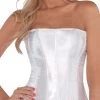 AMSCAN White Satin Costume Corset