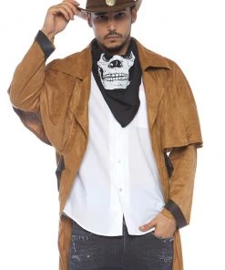 Leg Avenue Faux Suede Western Coat -Sexy Halloween Costumes Sales unnamed file 748