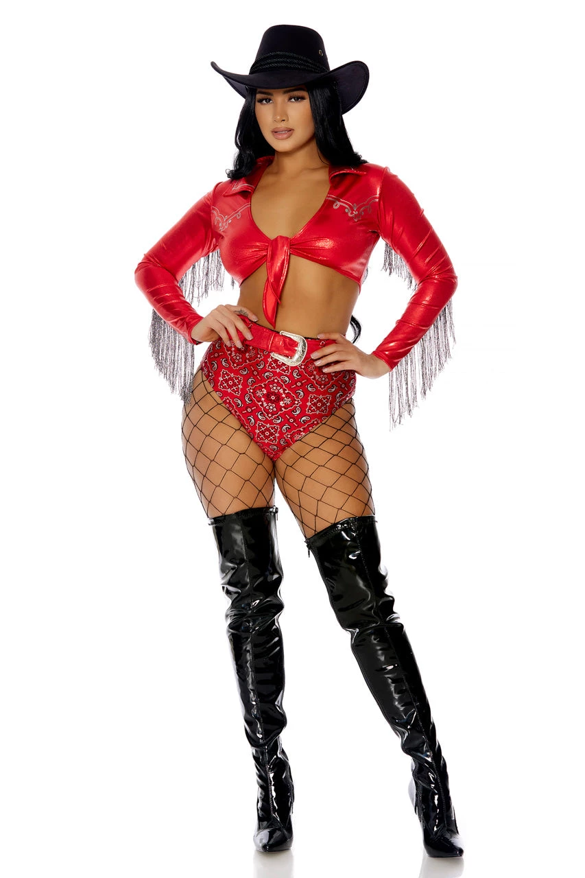 Forplay Rodeo Fever Cowgirl Costume 5 Forplay Rodeo Fever Cowgirl Costume - Image 3
