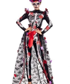 Party King Rosas Day Of The Dead Costume 9 Party King Rosas Day Of The Dead Costume -Sexy Halloween Costumes Sales unnamed file 953