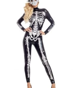Party King Skeletal Cutie Costume -Sexy Halloween Costumes Sales unnamed file 957