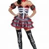 InCharacter Costumes Bone-Ita Dancer Day Of The Dead Costume -Sexy Halloween Costumes Sales unnamed file 983